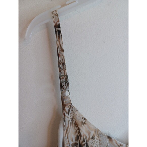 Torrid Sophie 2 Tank Top Animal Print Sheer Lightweight Adj Spaghetti Straps - Picture 5 of 8
